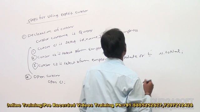 Oracle || Cursors in Pl/SQL Part -1 by Siva смотреть онлайн