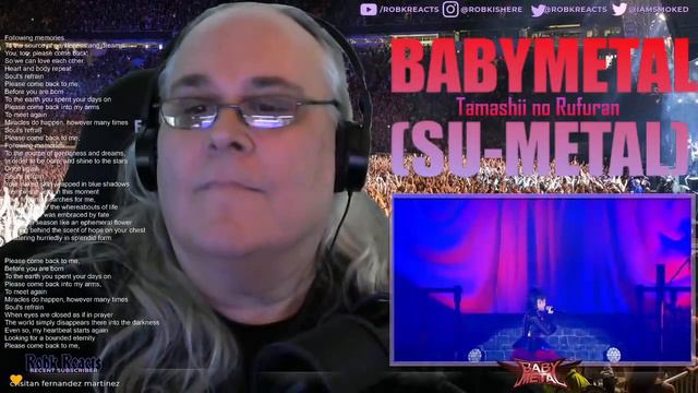 Babymetal Reaction - Su-Metal - Tamashii no Rufuran - Exhilarating! смотреть онлайн
