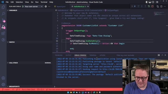 DateTime dialogs, Business Central is slowly catching up смотреть онлайн
