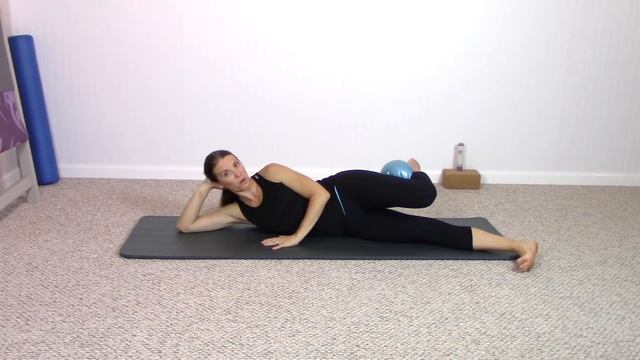 30 Minute Pilates Workout With A Small Ball