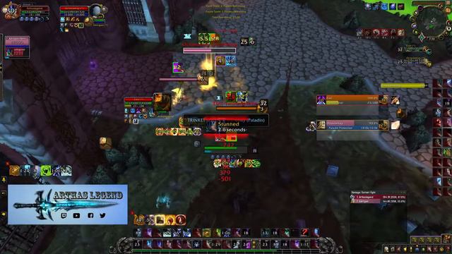 Arthaslegend - WoW Shadowlands - PVP 2vs2 Arena Frost DK/Prot Pala 9.0 - Part 2 смотреть онлайн