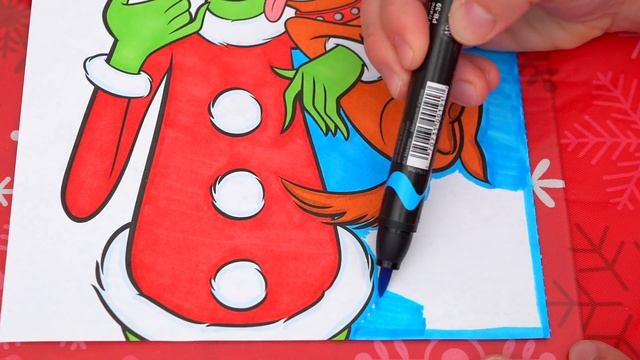 How To Color The Grinch & Max | Markers смотреть онлайн