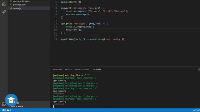 #9 Vue.js & Express.js - Créer un Service POST et Sauvegarder les Données dans une Liste смотреть онлайн