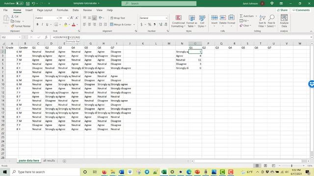 Analyzing Likert Scale Data Using Excel: Computing Totals and Percentages (Intermediate) смотреть онлайн