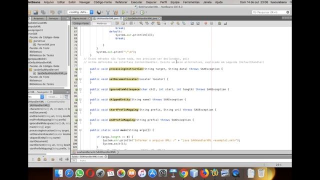 XML parte 15 - API SAX смотреть онлайн