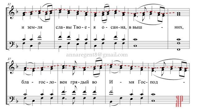 Милость мира Иерусалимская - Сопрановая партия смотреть онлайн