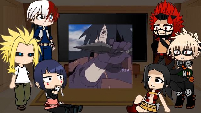 Class 1A react to Deku as Madara || Gacha React || MHA смотреть онлайн