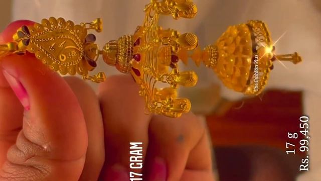 latest light weight 22k Gold Earring||Jhale Jhumka Designs with Weight & Price @TheFashionPlus смотреть онлайн