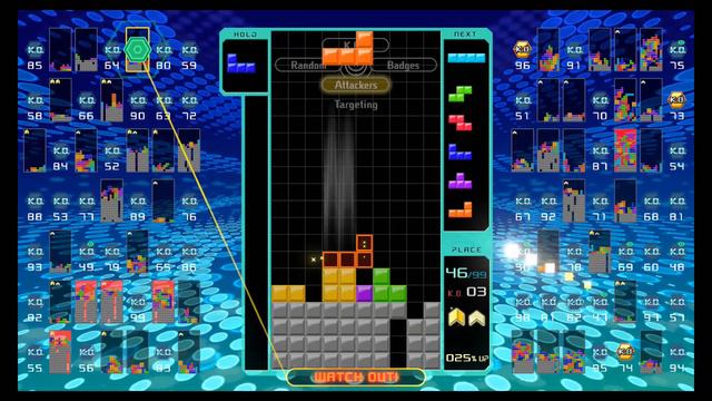 3RD Place Tetris 99 Battle Royale - 10 KOs Garbage Galore смотреть онлайн