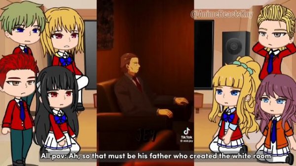 Class D React To Ayanokoji ||Season 3||Part 1+2||Classroom of the elite||Gacha react||