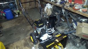 Запускаем Снегоуборку Champion ST656 -22С
