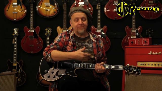 1972 Gibson Les Paul Custom '54 Reissue Ebony смотреть онлайн