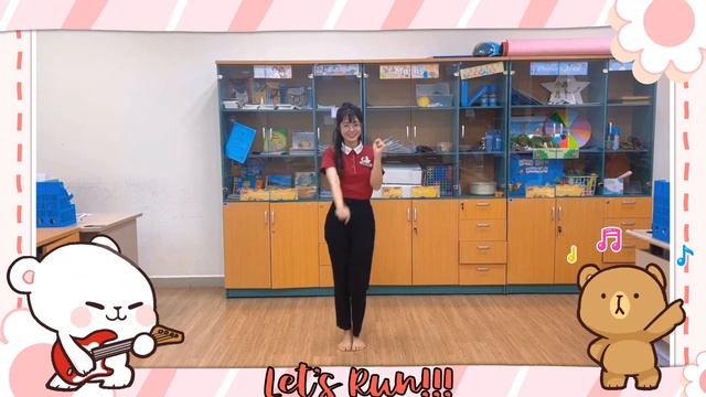 Warm up - Let's run! - Ms Trang Bông смотреть онлайн