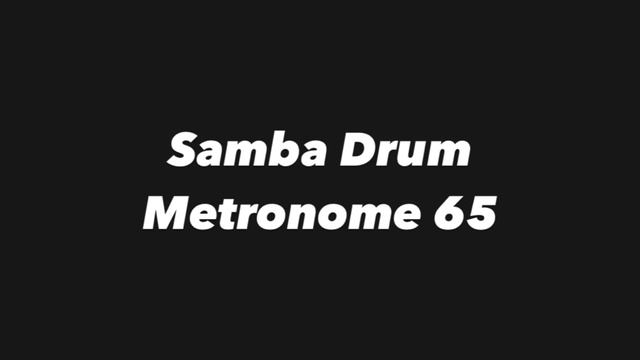 Samba Drum Metronome 65 смотреть онлайн