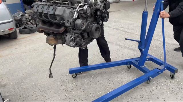 Мерседес W211 E55 компрессор СВАП! Замена двигателя смотреть онлайн