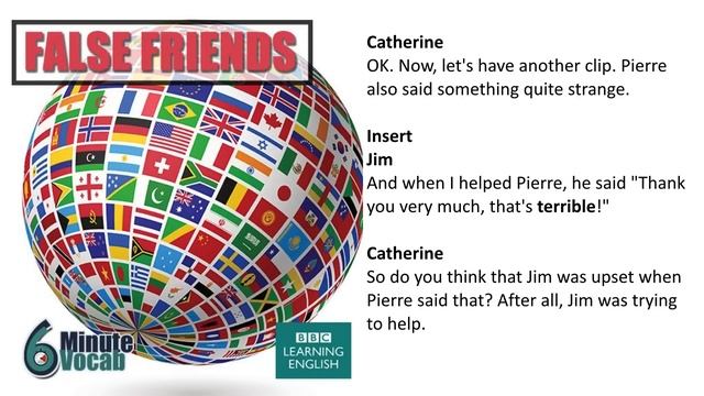 VOCABULARY: Dealing with false friends смотреть онлайн