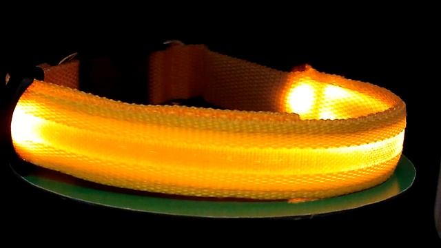 Светящийся ошейник для собак с зарядкой от USB смотреть онлайн