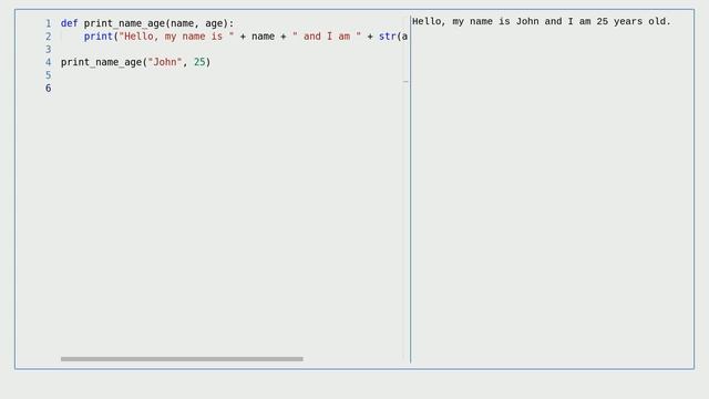 Python - Functions: Calling With Positional Arguments смотреть онлайн