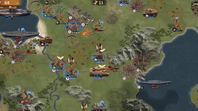 Glory of Generals 3 | Philippines Campaign | Pacific War 1942 смотреть онлайн