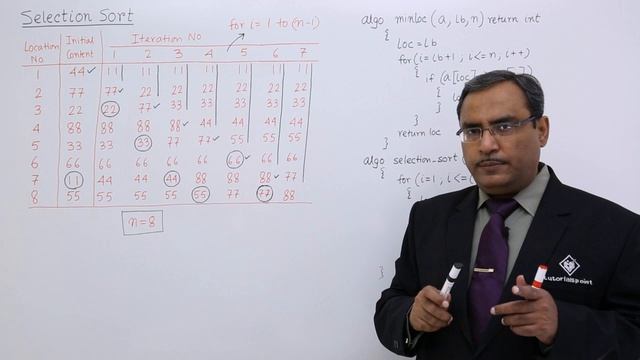 Selection Sort смотреть онлайн