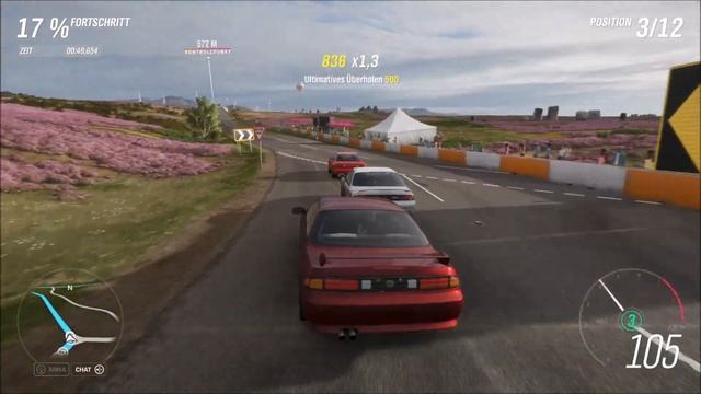 Nissan Silvia K's Aero '98 - Test Drive - Forza Horizon 4 - 1080p60fps смотреть онлайн