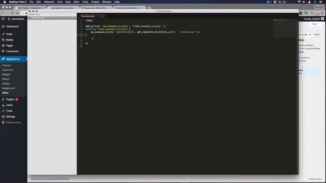 WordPress Security and Appearance Editor Removal Tutorial смотреть онлайн