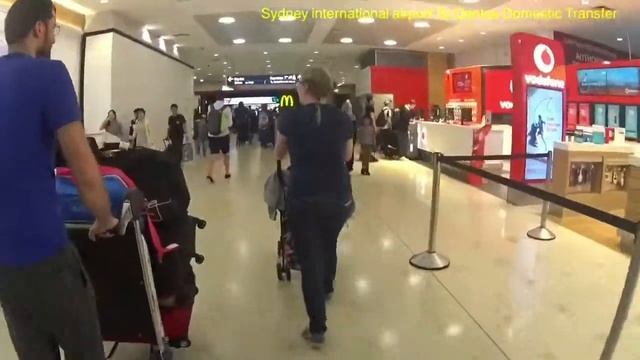 Sydney airport international terminal to Qantas Domestic Terminal by bus смотреть онлайн