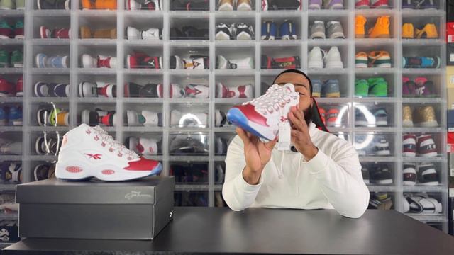 REEBOK QUESTION MID "RED TOE" 2024 смотреть онлайн