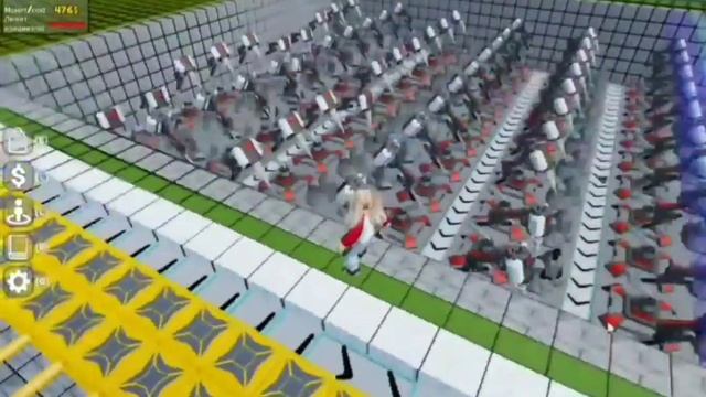"Block Tycoon" в Roblox. Лазер. смотреть онлайн