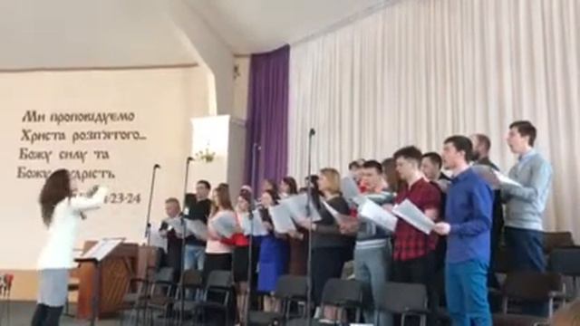 Хор церковь Возрождение ..Полтава.. смотреть онлайн
