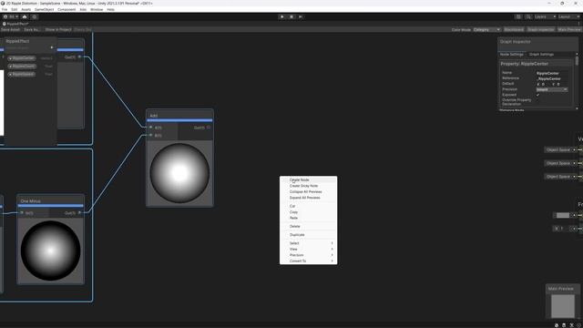 2D Ripple Distortion Effect Shader Graph - Unity Beginner Friendly Tutorial смотреть онлайн