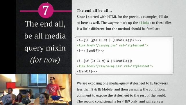 The End All Media Query Mixin (for now) -- J. Hogue, Project Evolution смотреть онлайн