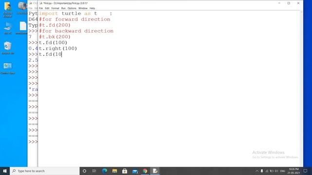 python graphics program in Hindi | python turtle introduction in Hindi | python drawing intro смотреть онлайн