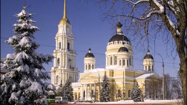 Волшебное Рождество. Красота зимних Соборов и пейзажей. смотреть онлайн