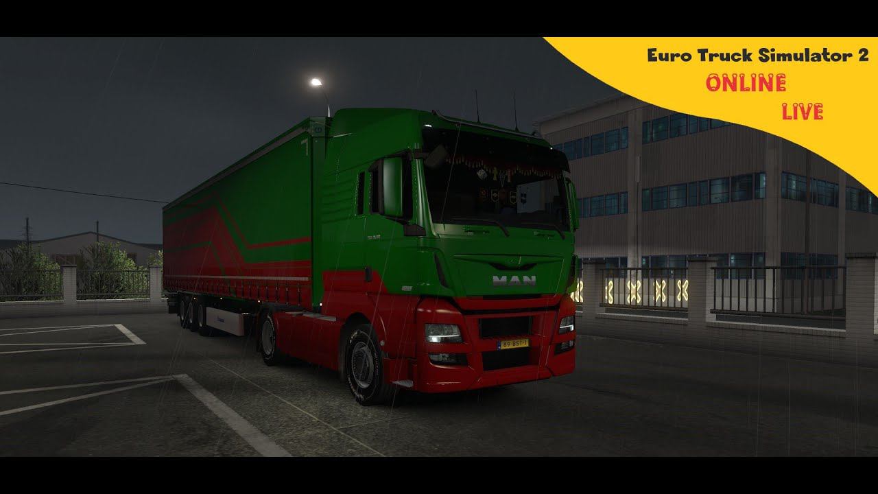 Euro Truck Simulator 2 (ONLINE) НА РУЛЕ Thrustmaster T150 Force смотреть онлайн