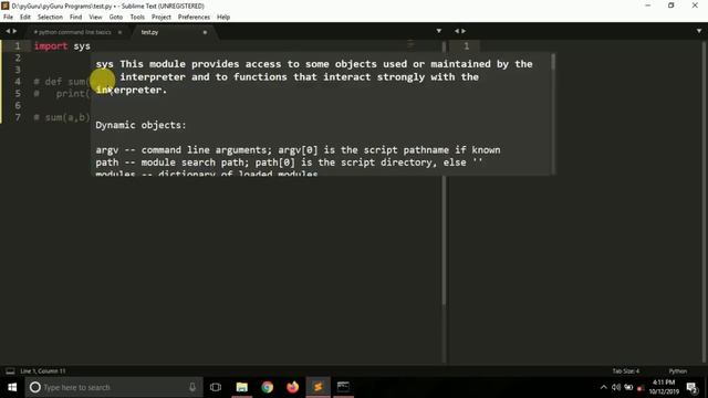 pyBasics 86 | Python command line tutorial | terminal | pyGuru смотреть онлайн