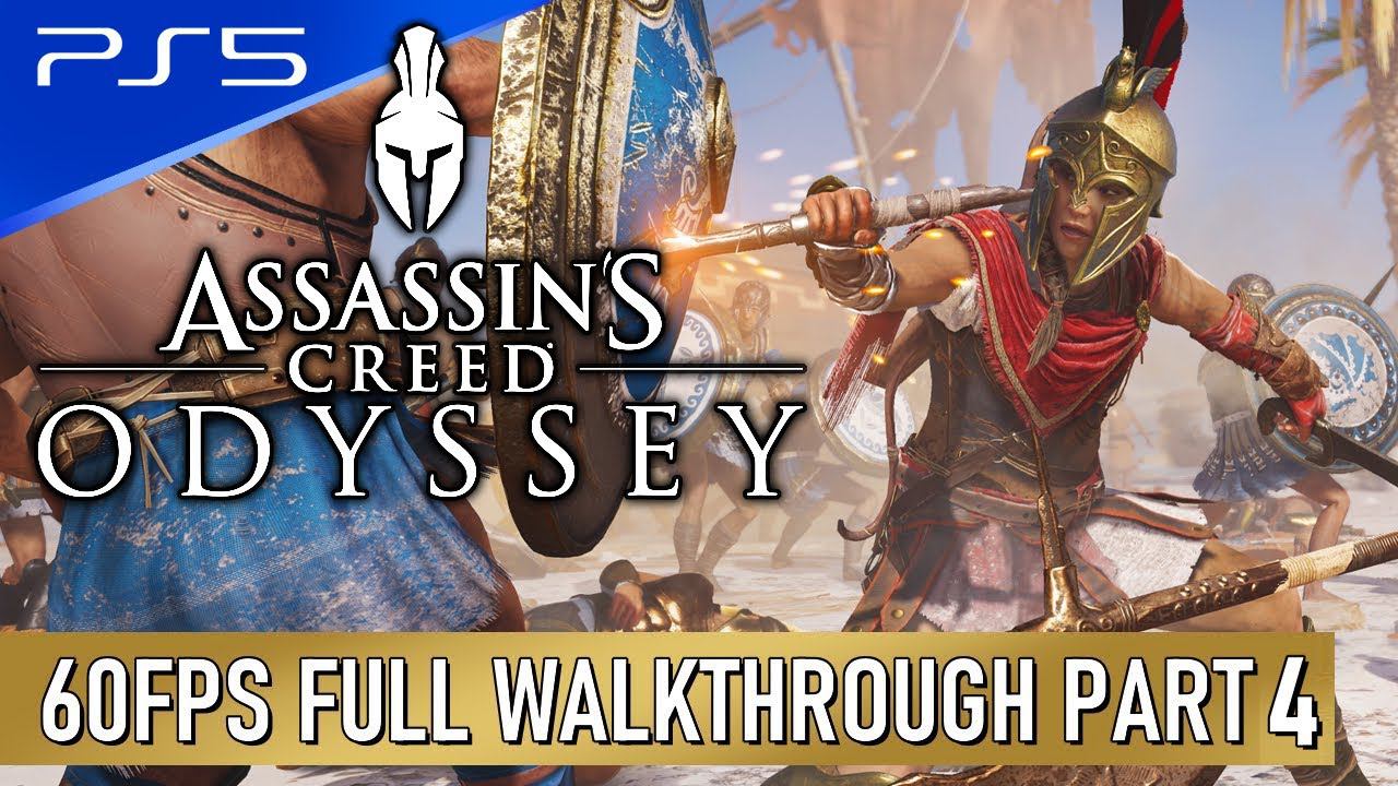 Assassins Creed: Odyssey - PS5 60FPS Walkthrough Longplay Playthrough Part 4 смотреть онлайн