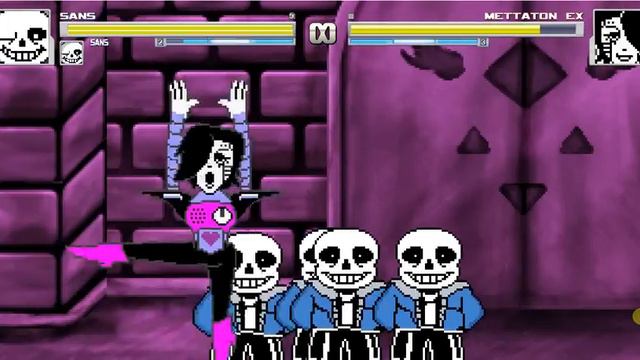 Undertale MUGEN: 4v4 Craze смотреть онлайн
