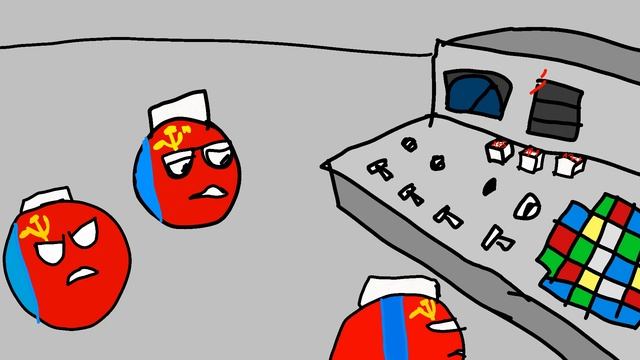 История Аварии Чернобыля в 1986 г. в стиле COUNTRYBALLS. смотреть онлайн