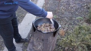 Заяц тушеный с овощами в казане. Дикий кролик от Кулинар Кавказа