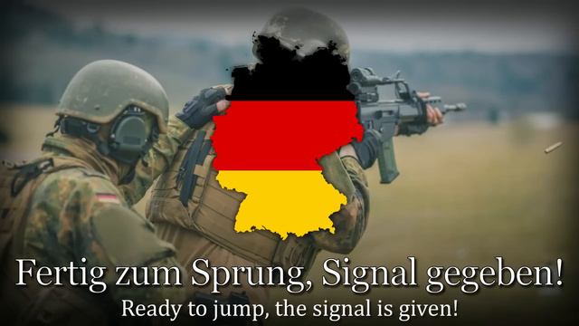 "Grün ist unser Fallschirm" - German Paratrooper Song смотреть онлайн