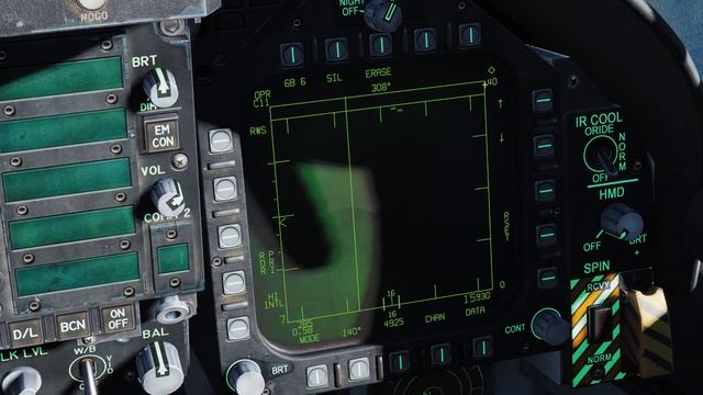 DCS: F/A-18C Hornet- Air to Air Radar/RWS Tutorial/ Comprehensive Explanation. смотреть онлайн