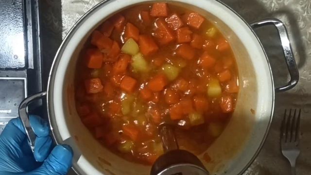 Суп-пюре из тыквы