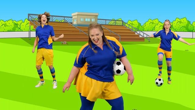 Soccer Rocker ⚽   Bounce Patrol Sings Mother Goose Club   Kids Songs