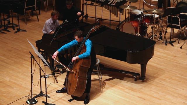 Bin Li: Cursive, for double bass and piano смотреть онлайн