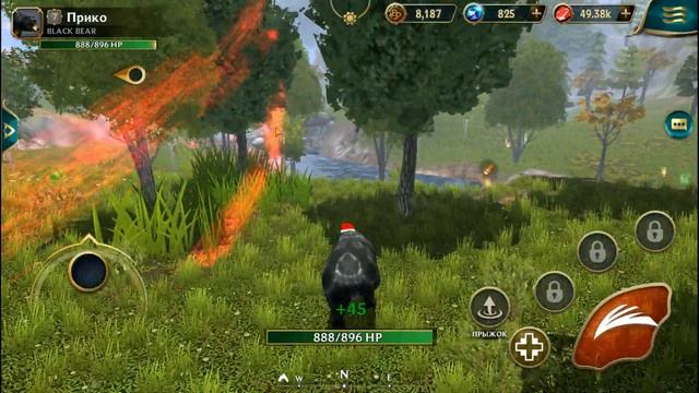 РОЖДЕСТВО в игре Wolf Tales Истории волков смотреть онлайн