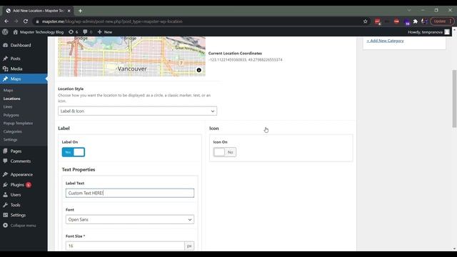 Mapster WP Maps - Labels & Icons смотреть онлайн