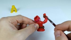 Brawl Stars. Раскрашиваем фигурки Бравлеров #3. Беа и Кольт из Бравл Старс.