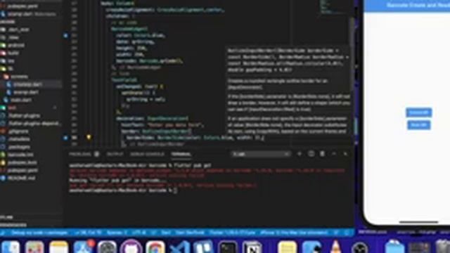 Building Flutter QR Code Scanner and Code Generator App | Flutter Build | Aashar Wahla смотреть онлайн