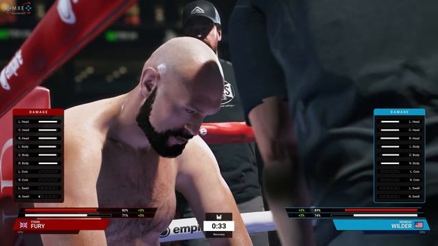 Undisputed (2023 Boxing Game) - Tyson Fury v Deontay Wilder Gameplay [1080p 60FPS HD ULTRA SETTINGS смотреть онлайн